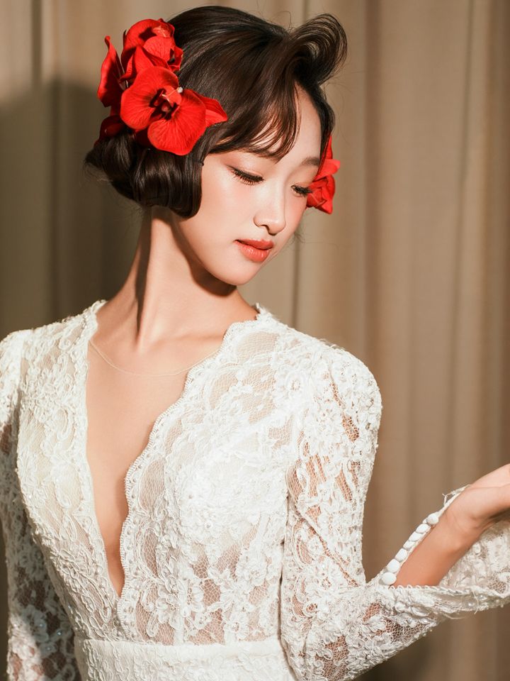 忻州艾都婚纱店敬酒服与回门礼服实拍